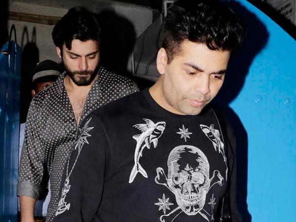 Karan Johar and Fawad Khan