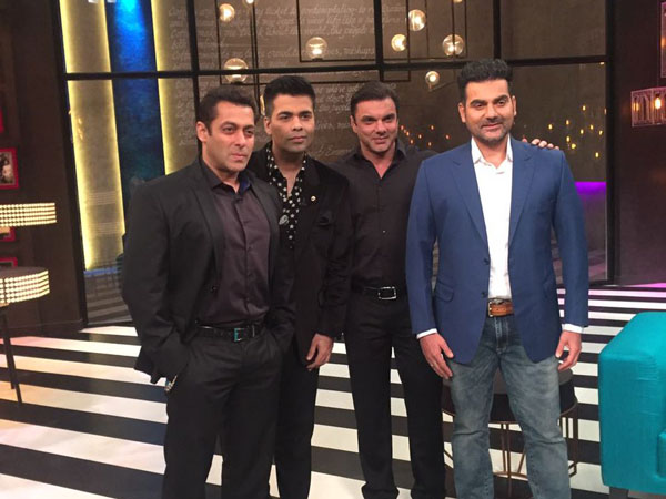 Salman Sohail Arbaaz Koffee With Karan