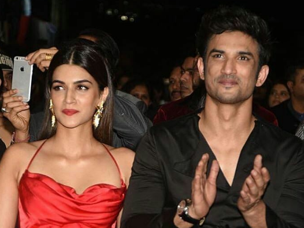 Kriti Sanon and Sushant Singh Rajput