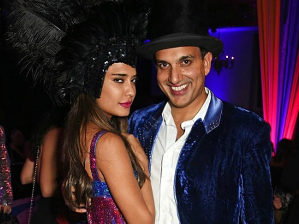 Lisa Haydon with Dino Lalvani