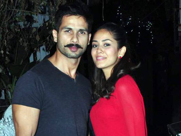 Mira Rajput and Shahid Kapoor