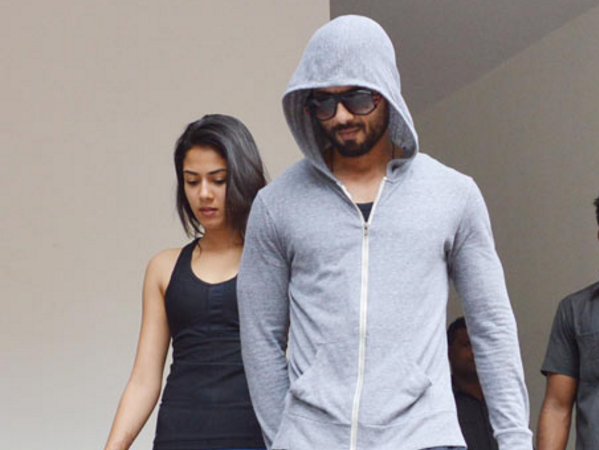 Mira Rajput and Shahid Kapoor