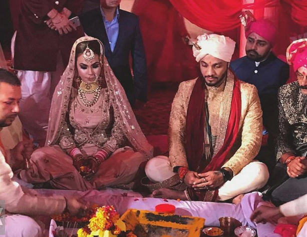 Raftaar and Komal Vohra marriage pictures