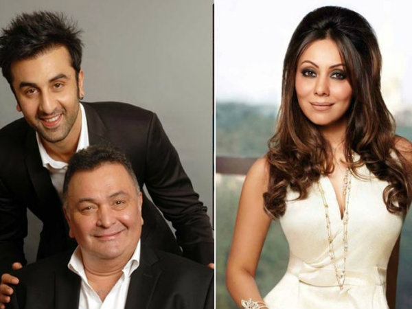 Rishi Kapoor Gauri Khan