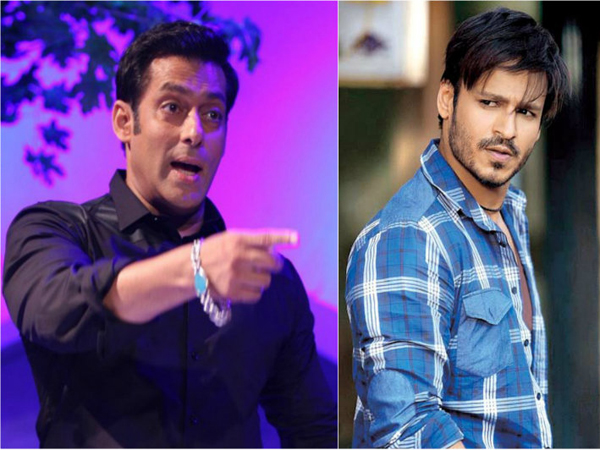 Salman Khan and Vivek Oberoi