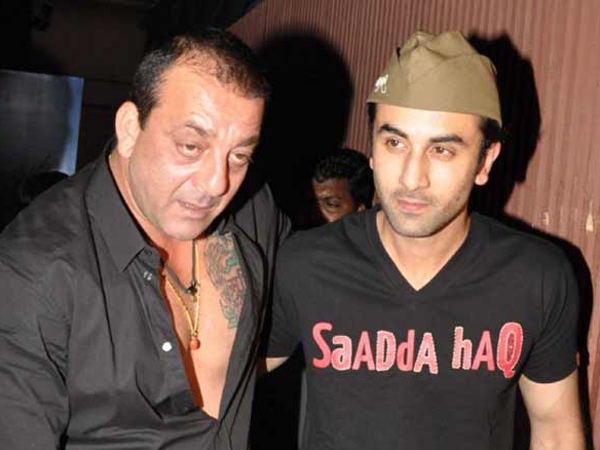 Sanjay Dutt and Ranbir Kapoor