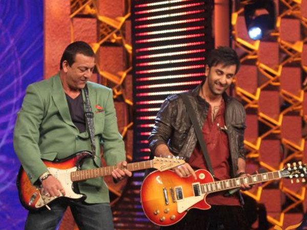 Sanjay Dutt and Ranbir Kapoor