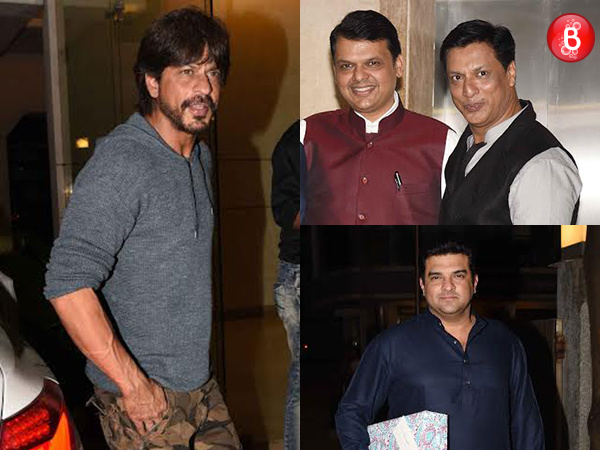 Shah Rukh Khan, Devendra Fadnavis and others grace Madhur Bhandarkar's housewarming party