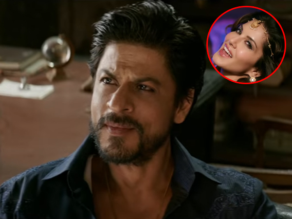 Shah Rukh Khan and Sunny Leone in Raees