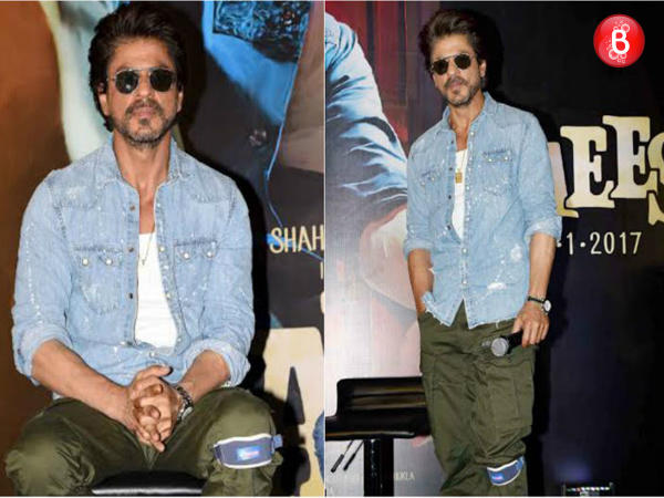 Shah Rukh Khan at Raees Trailer Launch