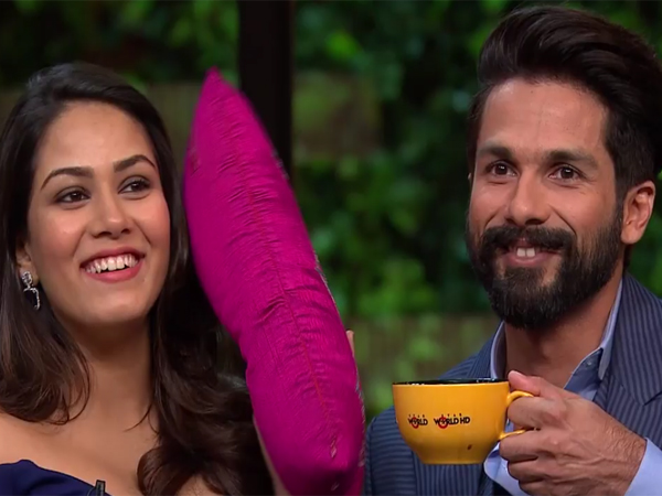Shahid Kapoor and Mira Rajput