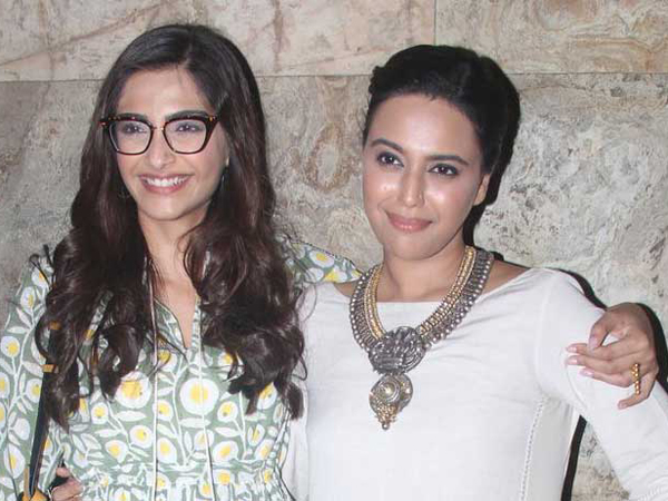 Sonam Kapoor and Swara bhaskar