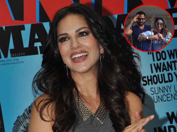 Sunny Leone congratulates Saif Ali Khan and Kareena Kapoor Khan
