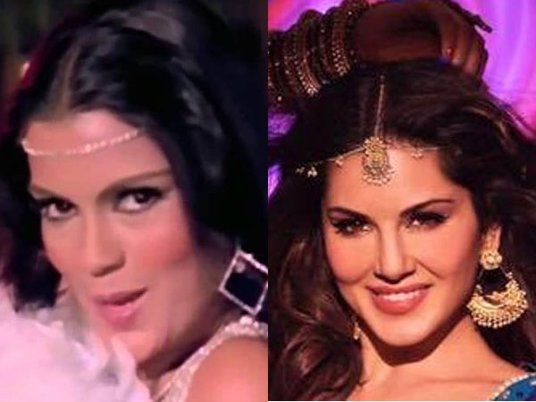 Zeenat Aman-Sunny Leone