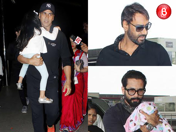 Akshay Kumar, Ajay Devgn and Shahid Kapoor