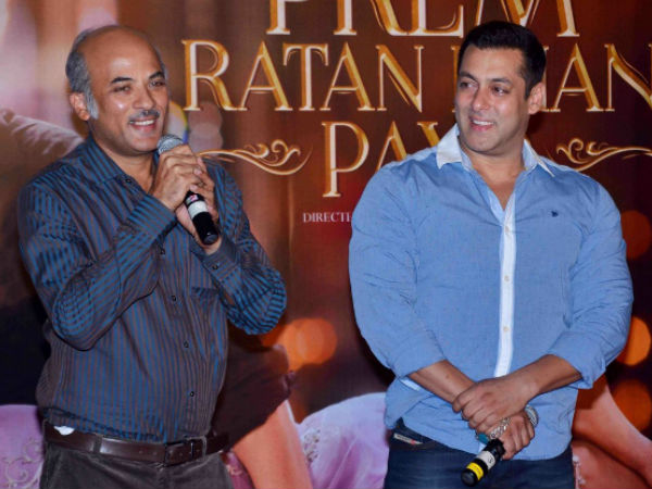 Salman Khan and Sooraj Barjatya