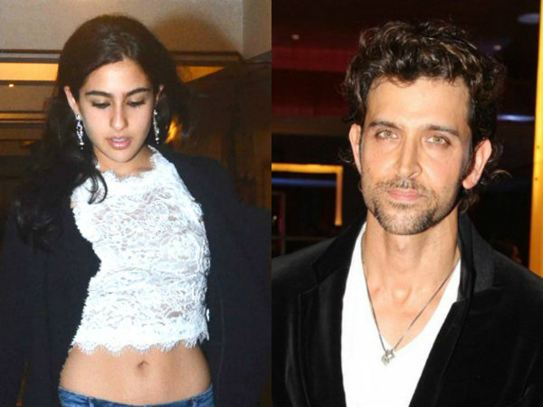 Sara Ali Khan Hrithik Roshan