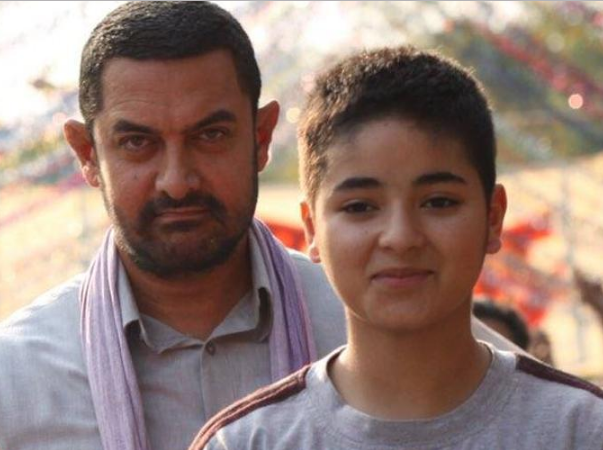 Aamir Khan and Zaira Wasim