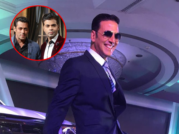 Akshay Kumar on working with Salman Khan and Karan Johar
