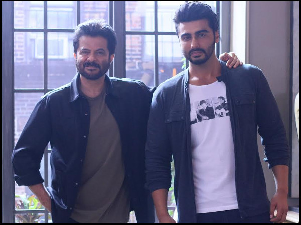 Anil Kapoor and Arjun Kapoor