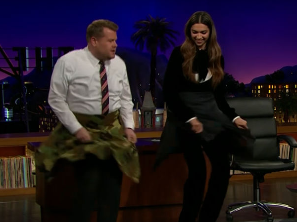 Deepika Padukone to appear in James Corden's show and some lungi dance awaits!