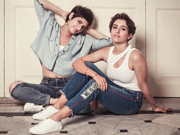 Fatima Sana Shaikh and Sanya Malhotra