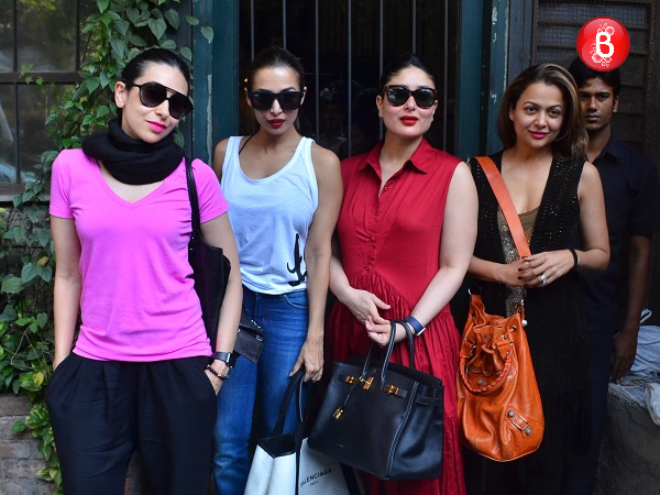 Kareena Kapoor, Karisma Kapoor, Malaika Arora, Amrita Arora
