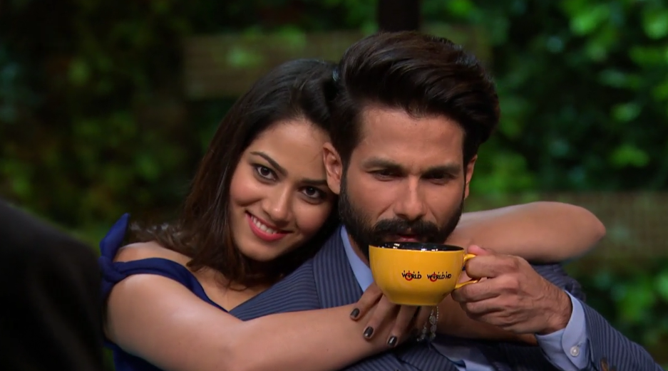 ‘Koffee With Karan 5’: Mira Rajput and Shahid Kapoor give us the