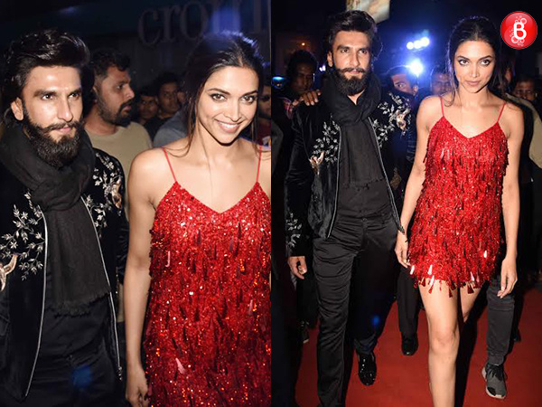 PICS: Ranveer Singh and Deepika Padukone arrive at the 'xXx ...