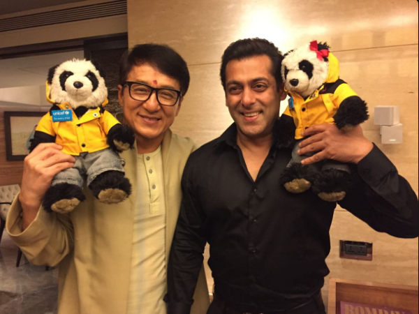 PIC: Salman Khan and Jackie Chan sure look handsome, but the pandas steal the show!