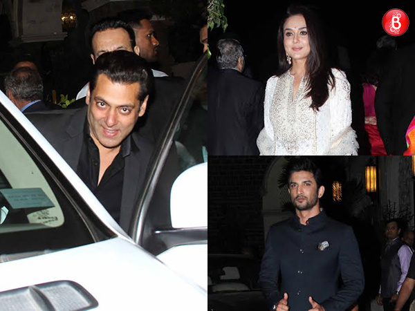Salman Khan, Preity Zinta and others attend Rana Kapoor’s daughter’s sangeet and wedding reception