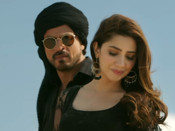 Shah Rukh Khan, Mahira Khan in Raees