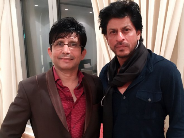 Shah Rukh Khan and Kamaal R Khan