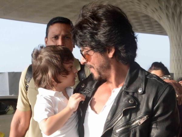 Shah Rukh khan and AbRam Khan
