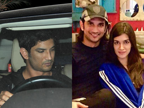 Sushant Singh Rajput is spotted outside Kriti Sanon’s residence