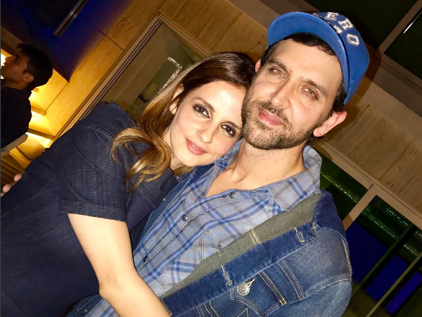Sussanne Khan and Hrithik Roshan
