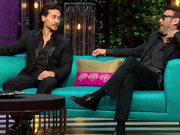 Tiger Shroff and Jackie Shroff