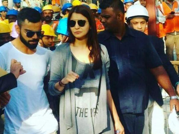 Virat Kohli and Anushka Sharma