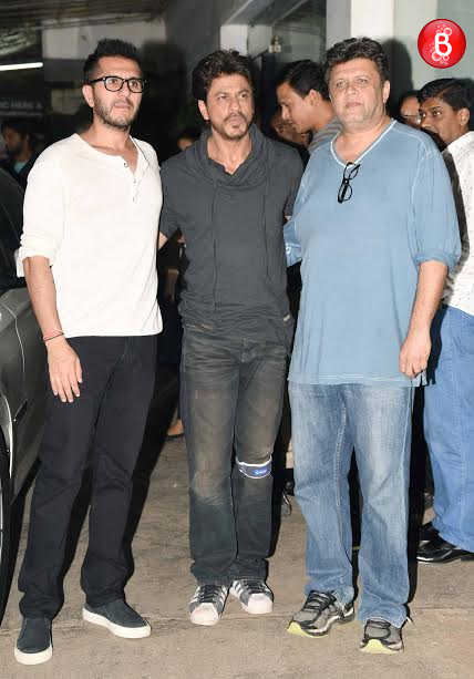Shah Rukh Khan, Rahul Dholakia and Ritesh Sidhwani