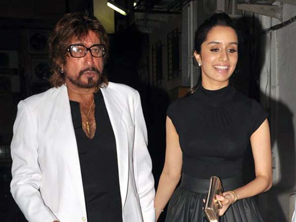 Shakti Kapoor and Shraddha Kapoor