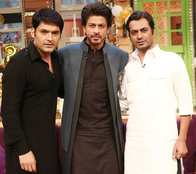 Shah Rukh Khan, Nawazuddin Siddiqui and Kapil Sharma