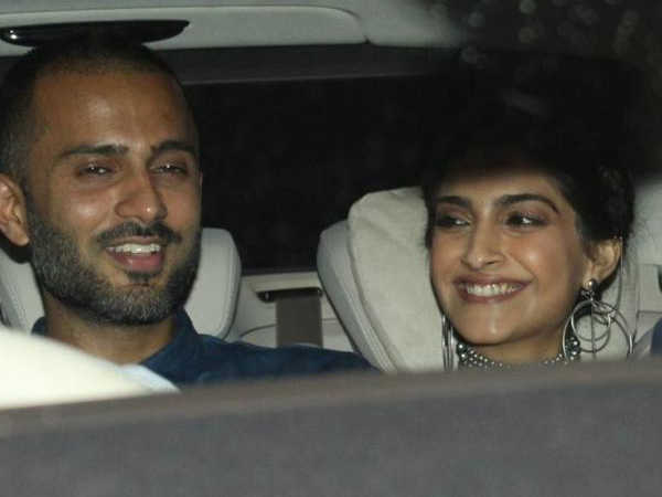 Anand Ahuja and Sonam Kapoor