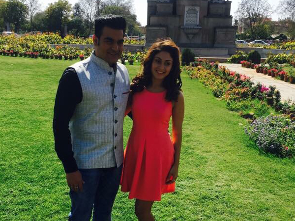 Arbaaz and Manjari Fadnis