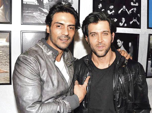 Arjun Rampal and Hrithik Roshan