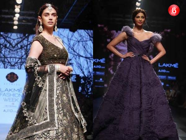 #LFW2017: Daisy Shah dazzles the ramp, Aditi Rao Hydari amazes with her elegance