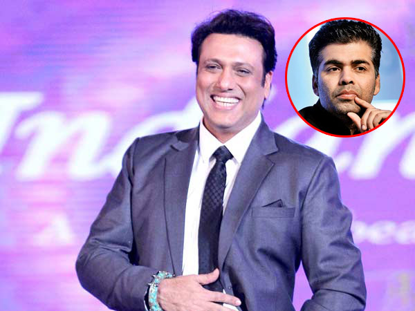 Govinda and Karan Johar