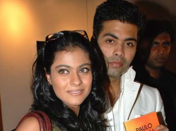 Kajol and Karan Johar