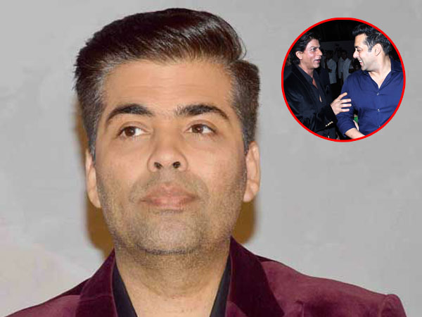 Karan Johar Shah Rukh Khan Salman Khan