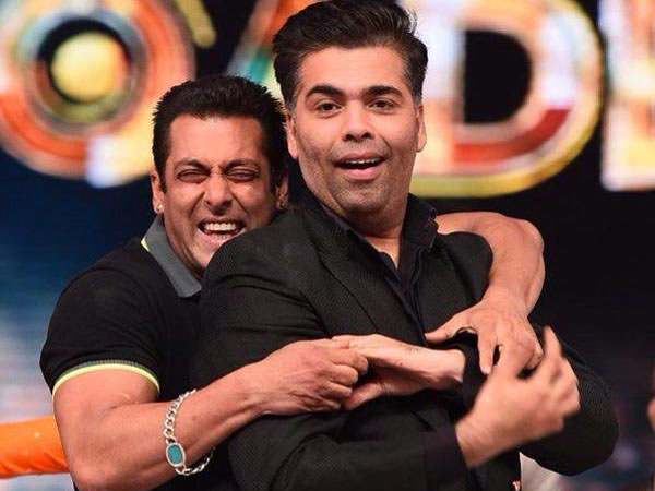 Karan Johar and Salman Khan
