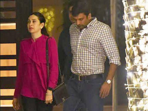 Karisma Kapoor and Sandeep Toshniwal
